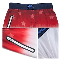 Rokka&Rolla Little & Big Kid Boys Stretch Lined Swim Trunks