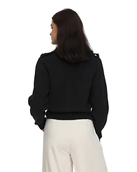 Belle & Bloom Womens Lost Found Knitted Sweater