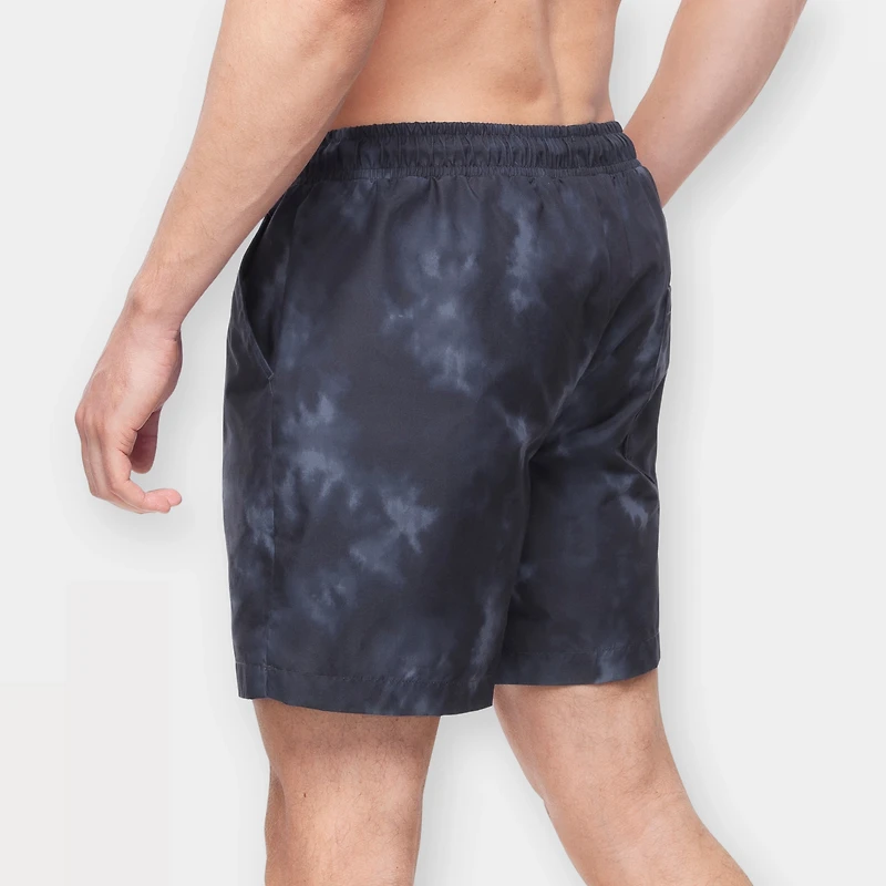 Rokka&Rolla Mens 7" Quick-Dry Swim Trunks with Compression Liner