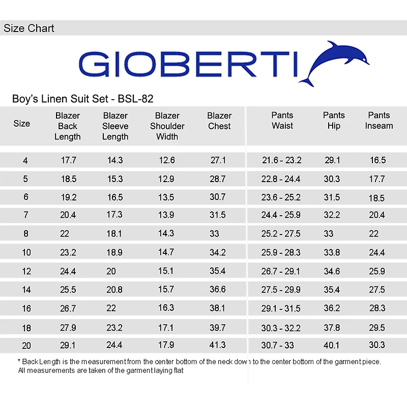Gioberti Boy's Linen Blend Suit Set Jacket And Dress Pants