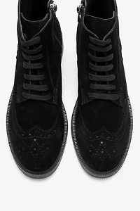 Forever & Always Womens Nelvy Leather Boots