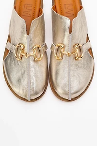 Forever & Always Womens Favor Leather Mules