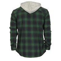 Gioberti Men's Removable Hoodie Flannel Shirt