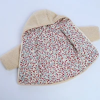 MyKids-USA Unisex Plush Hoodie Coat Outfit