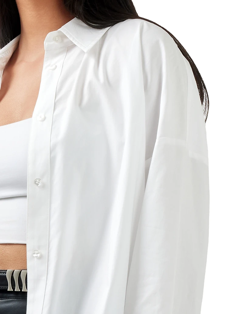 Belle & Bloom Womens Into You Oversized Shirt