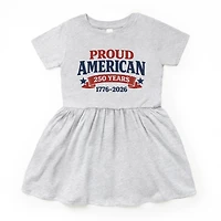 The Juniper Shop - Proud American 250 Years Toddler Graphic Dress