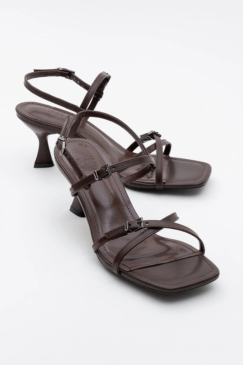 Prologue Shoes Womens Nebel Strappy Stiletto Sandal
