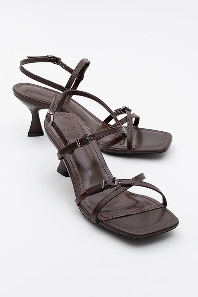 Prologue Shoes Womens Nebel Strappy Stiletto Sandal