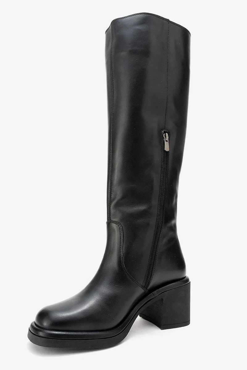 Forever & Always Womens Fros Leather Knee High Boot