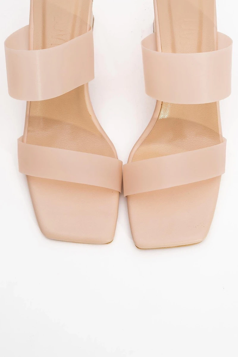 Prologue Shoes Womens Elara Transparent Strap Sandal