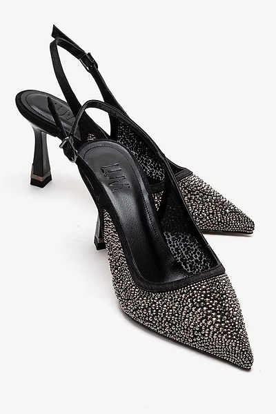 Prologue Shoes Womens Frea Slingback Stiletto Pump