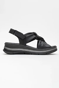 Forever & Always Womens Oara Leather Sandals