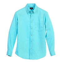 Gioberti Men's 100% Cotton Long Sleeve Casual Twill Oxford Shirt