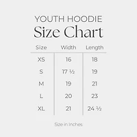 The Juniper Shop - Go Team Varsity Youth Graphic Hoodie