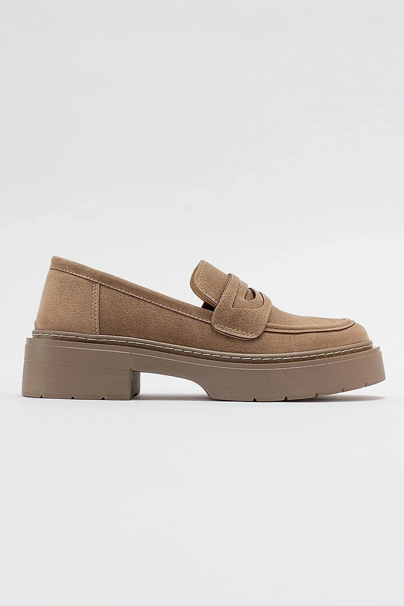 Prologue Shoes Womens Josie Platform Loafer