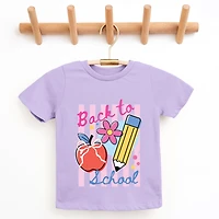 The Juniper Shop - Back To School Stripes Youth Short Sleeve Graphic T-Shirt