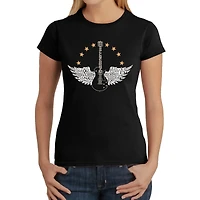 LA Pop Art Women's Word T-Shirt - Country Female Singers