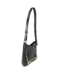 Belle & Bloom Womens Girls Like Us Studded Leather Shoulder Bag