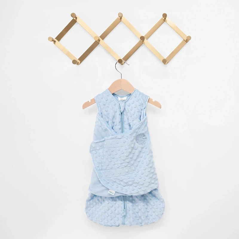 HALO Plush Dots Velboa 3.0 TOG Sleepsack Swaddle