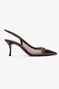 Prologue Shoes Womens Orella Stiletto Mesh Pump