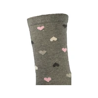 Wear Sierra Women's Colorful Heart Pattern Crew Socks
