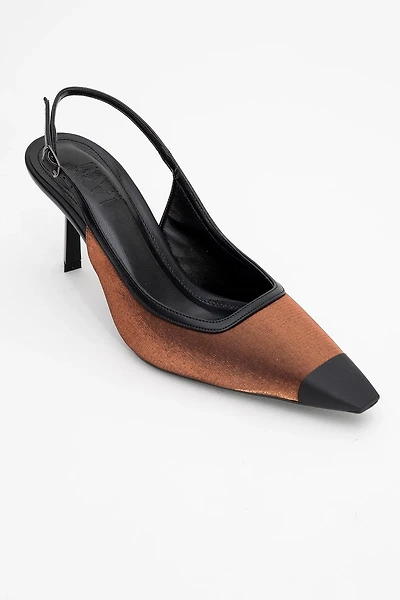Prologue Shoes Womens Alive Satin Pointed Toe Pump