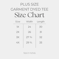 Simply Sage Market - Women's Plus Sized Garment Dyed Graphic T-Shirt Retro 1985 Los Angeles