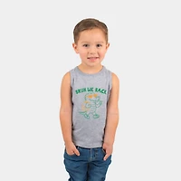 Toddler Graphic Tank - Bruh We Back Crocodile