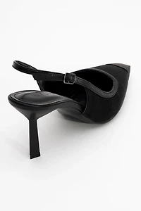 Prologue Shoes Womens Alive Satin Pointed Toe Pump