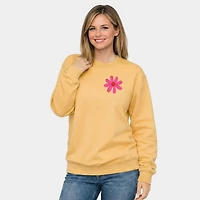 Simply Sage Market - Happy Vibes Flower  Women's Graphic Sweatshirt