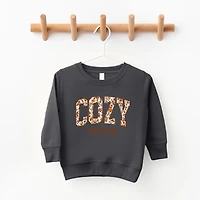The Juniper Shop - Toddler Graphic Sweatshirt Cozy Season Floral
