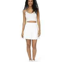 Belle & Bloom Womens Palm Breeze Tennis Skort