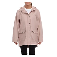 Rokka&Rolla Womens Waterproof Rubberized Rain Jacket