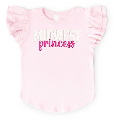 The Juniper Shop - Midwest Princess Puff Flutter Sleeve Graphic T-Shirt
