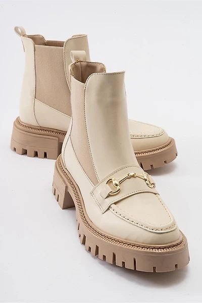 Prologue Shoes Womens Vesper Buckled Chelsea Boot