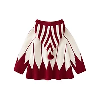 MyKids-USA Baby Christmas Style Contrast Design Knitwear