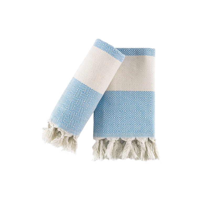 Wear Sierra Ultra Soft Turkish Cotton Hand Towels Set of 2