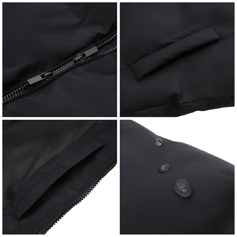 Rokka&Rolla Womens Knee-Length Puffer Coat