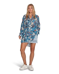 Belle & Bloom Womens Because You Move Me Oversized Shirt