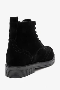 Forever & Always Womens Nelvy Leather Boots
