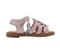 bebe Toddler Girl's Strappy Sandals with Rhinestones