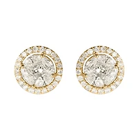 Dazzling Cubic Zirconia Stud Earrings for Women Simple Versatile