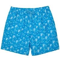 Rokka&Rolla Mens 7" Swim Trunks with Compression Liner