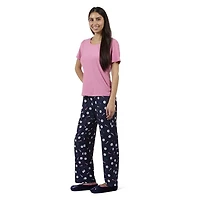 MeMoi Women's Tee-Time 2 Piece Pajama Set A Bag
