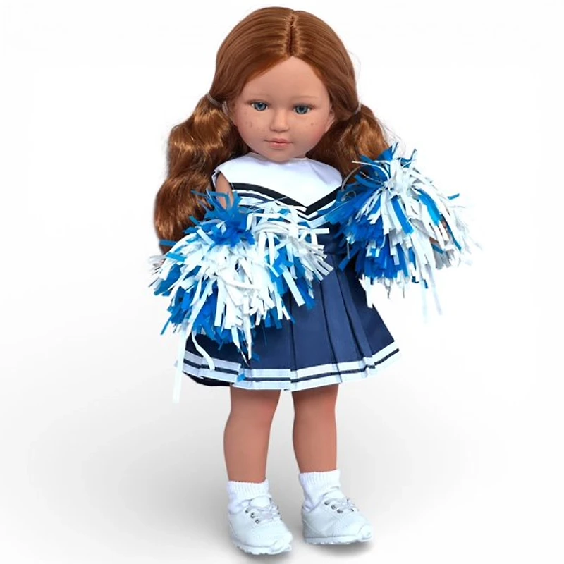 MBD® 18 Inch Doll Clothes- Blue Cheerleader Outfit for 18 Inch Kennedy and Friends Dolls