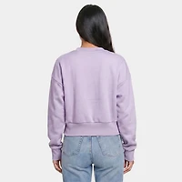 Simply Sage Market - Women's Cropped Sweatshirt Teacher Tall Floral