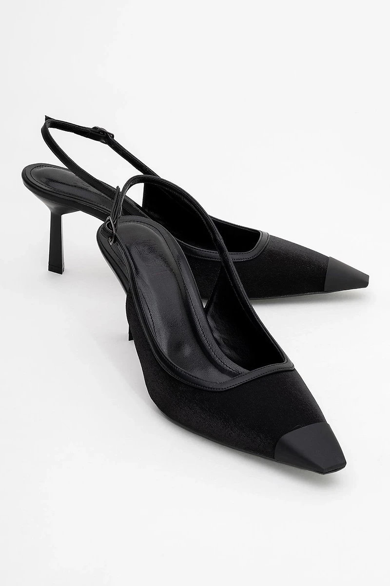 Prologue Shoes Womens Alive Satin Pointed Toe Pump