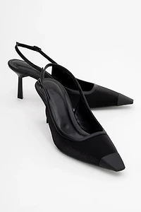 Prologue Shoes Womens Alive Satin Pointed Toe Pump