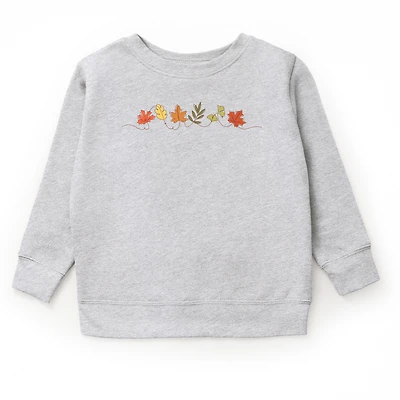 The Juniper Shop - Youth Graphic Sweatshirt Fall Leaves Line
