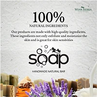 Wear Sierra Handmade Natural Anti-Acne Tea Tree Bar Soap Pack Of 3